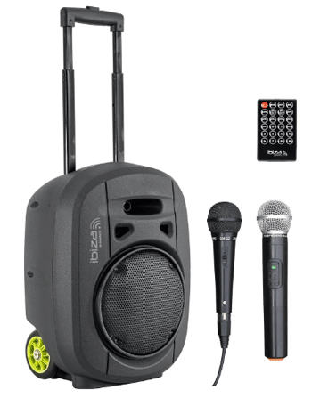 Haut parleur portatif de microphone de karaoké tenu dans la - Temu